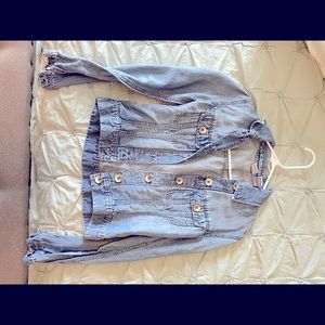 Armani Exchange jean jacket size XS